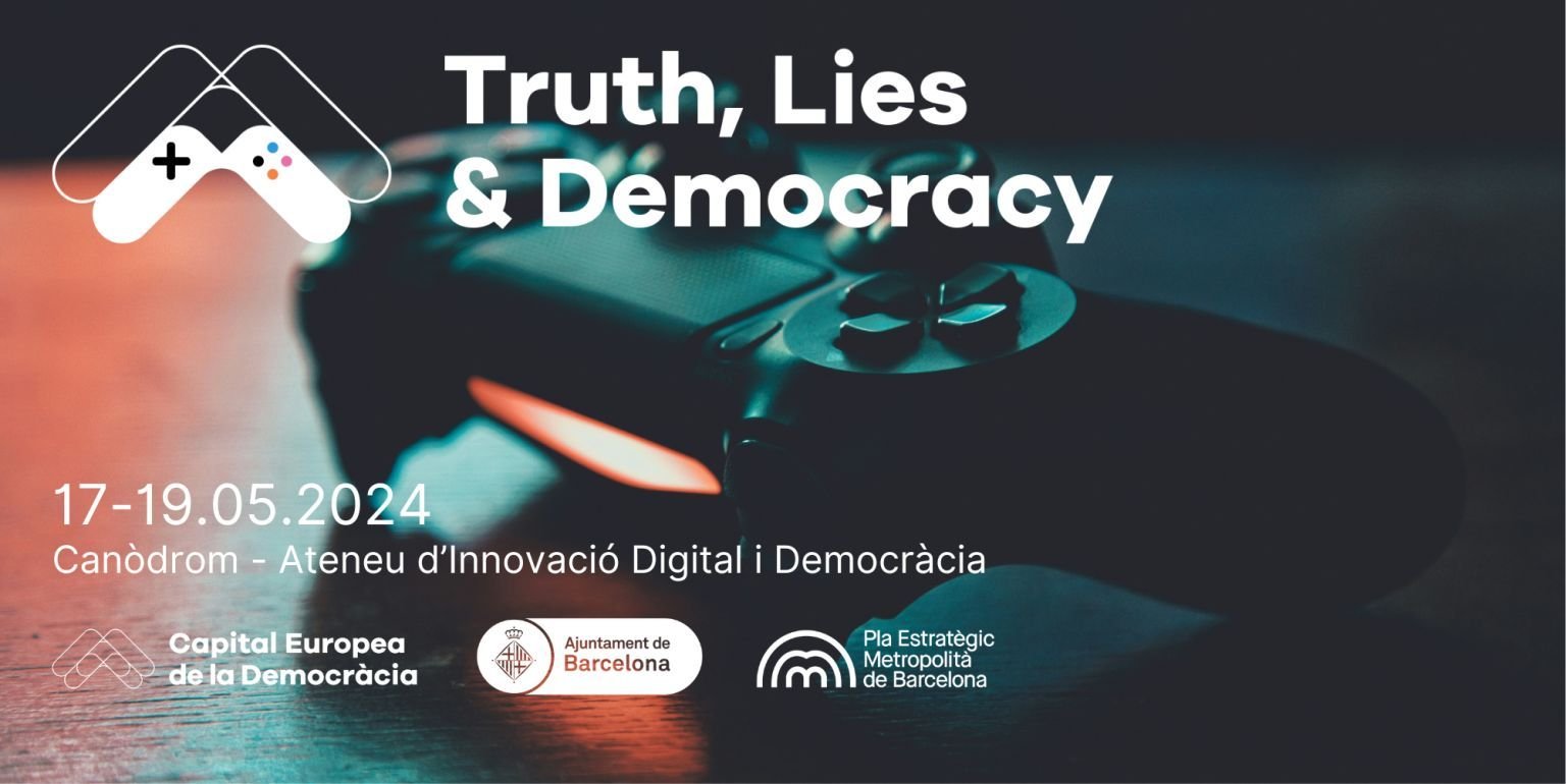 Truth, Lies and Democracy Jam takes place in Barcelona on May 17-19.